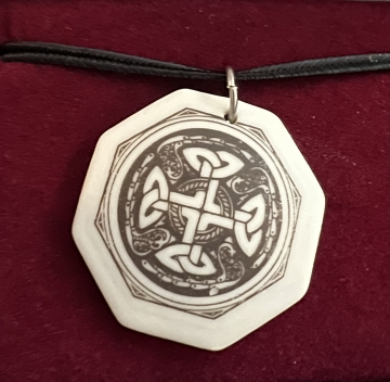 Necklace Pendant Celtic Cross (Octagon)